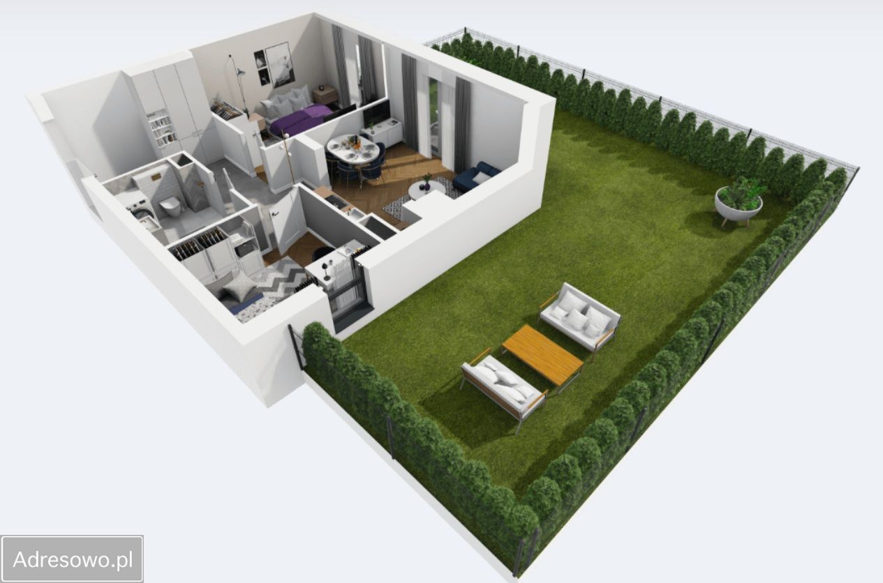 Mieszkanie 3-pokojowe Lublin Ponikwoda, al. Spółdzielczości Pracy. Zdjęcie 13