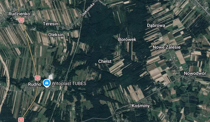 Działka budowlana Chełst