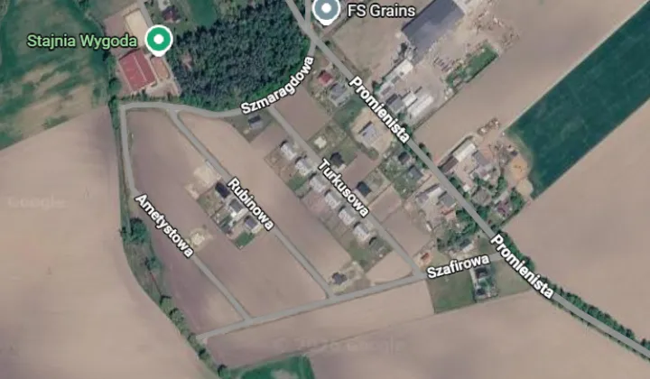 Działka budowlana Otusz, Szafirowa