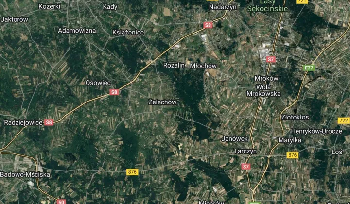 Działka rekreacyjna Ojrzanów, ul. Krakowiańska