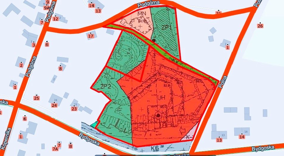 Działka inwestycyjna Człopa, ul. Bydgoska. Zdjęcie 5