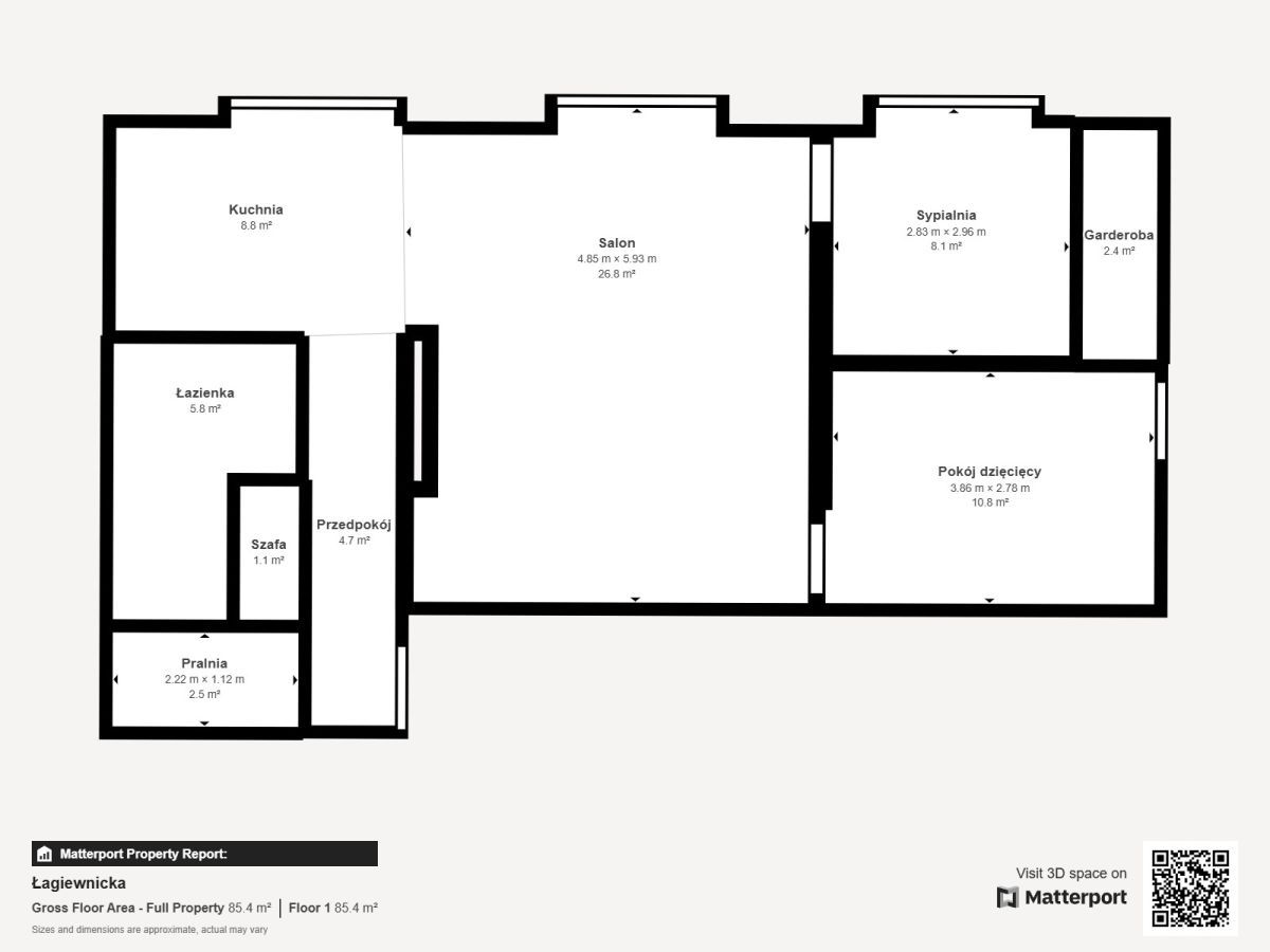 Mieszkanie 3-pokojowe Łódź Bałuty, ul. Łagiewnicka. Zdjęcie 20