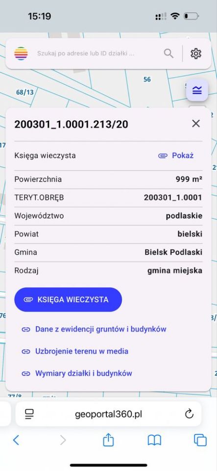 Działka budowlana Bielsk Podlaski Hołowiesk. Zdjęcie 6