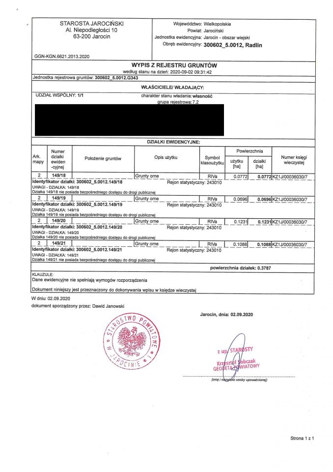 Działka budowlana Radlin. Zdjęcie 4