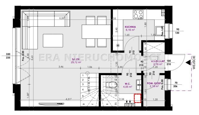 dom szeregowy, 4 pokoje Nowodworce, ul. Brzozowa. Zdjęcie 7