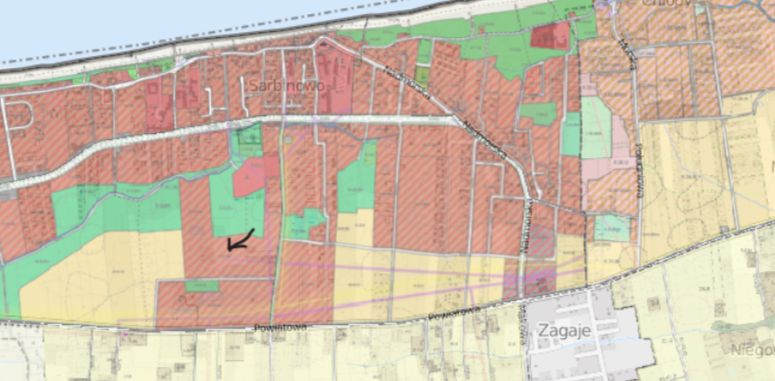 Działka budowlana Sarbinowo, ul. Świerszczy. Zdjęcie 1