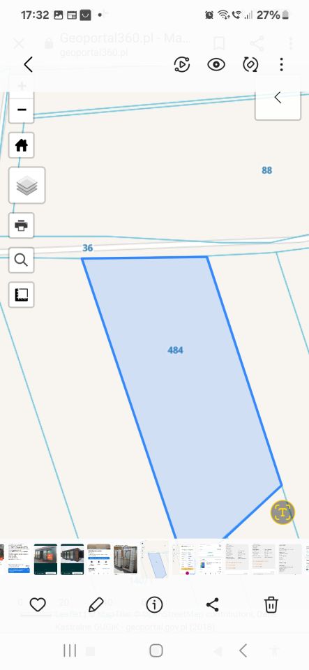 Działka rekreacyjna Burlaki, ul. Dębowa. Zdjęcie 2