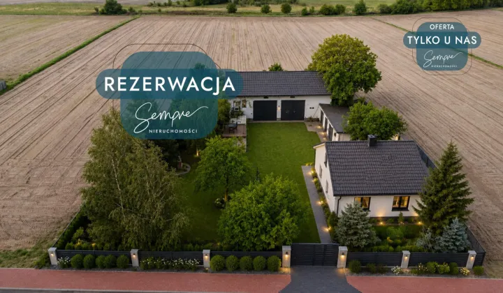 dom wolnostojący, 3 pokoje Dąbrowa Rusiecka