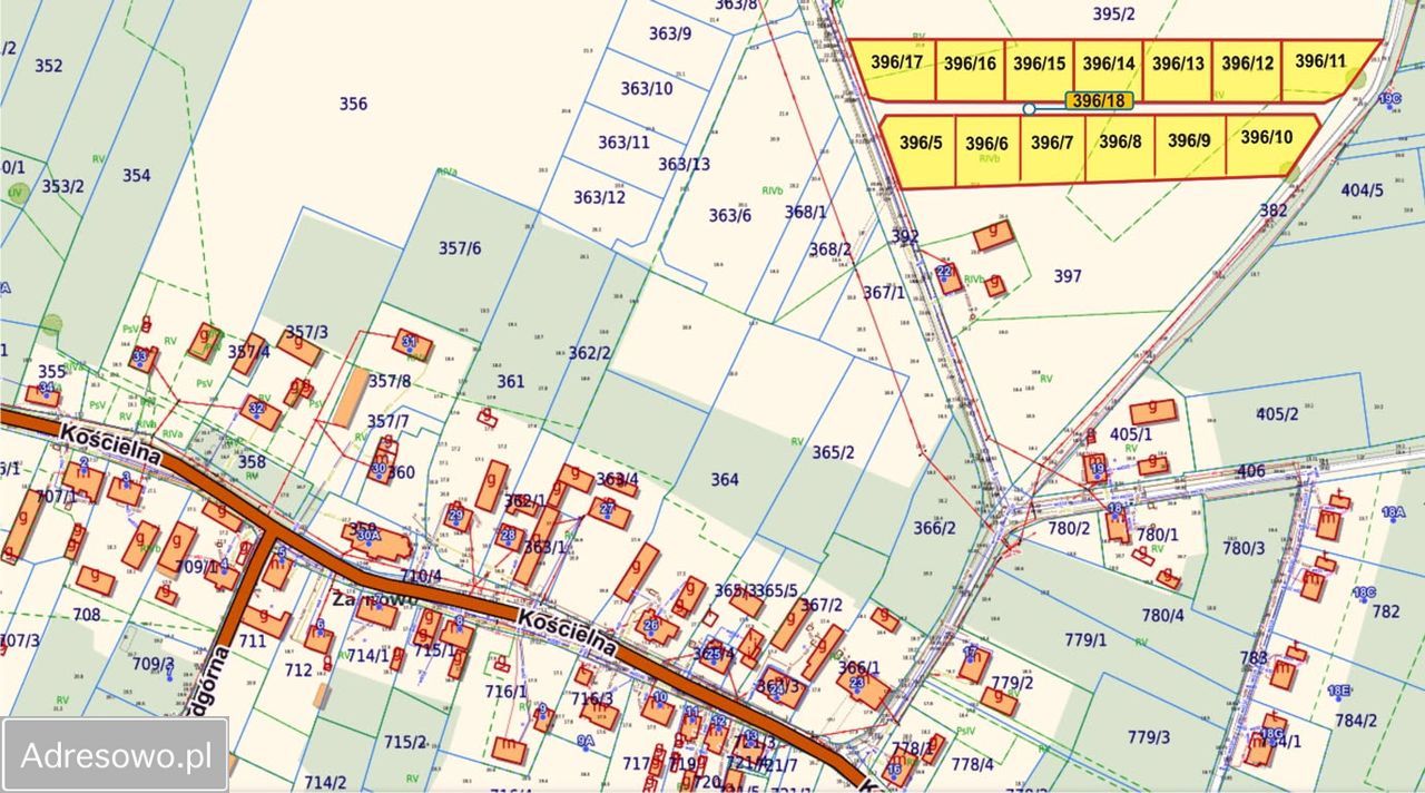 Działka budowlana Żarnowo, ul. Kościelna. Zdjęcie 2