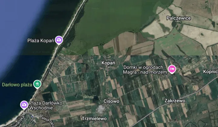 Działka rolna Kopań