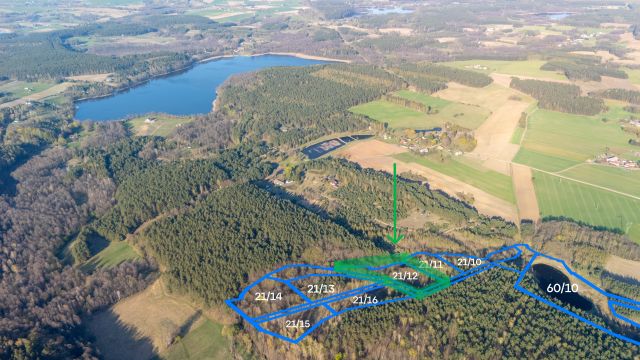 Działka rekreacyjna Pinino. Zdjęcie 1