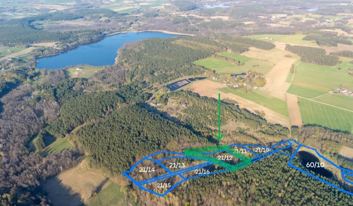 Działka rekreacyjna Pinino