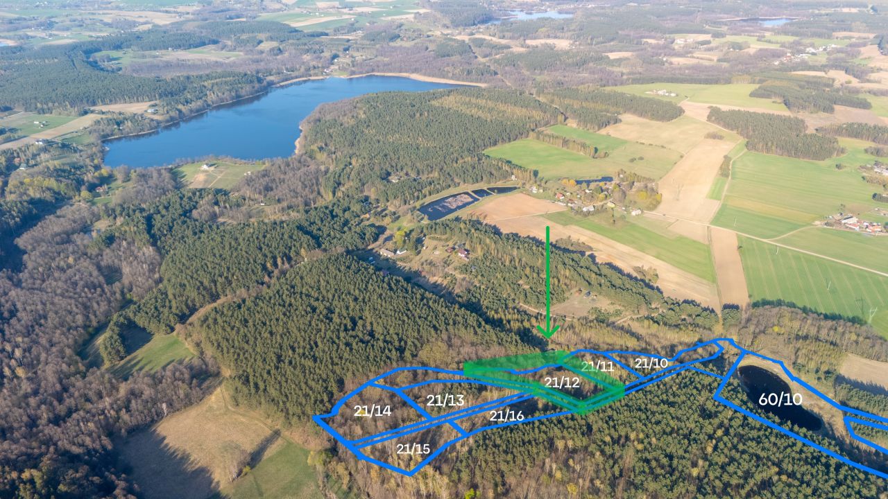 Działka rekreacyjna Pinino. Zdjęcie 1