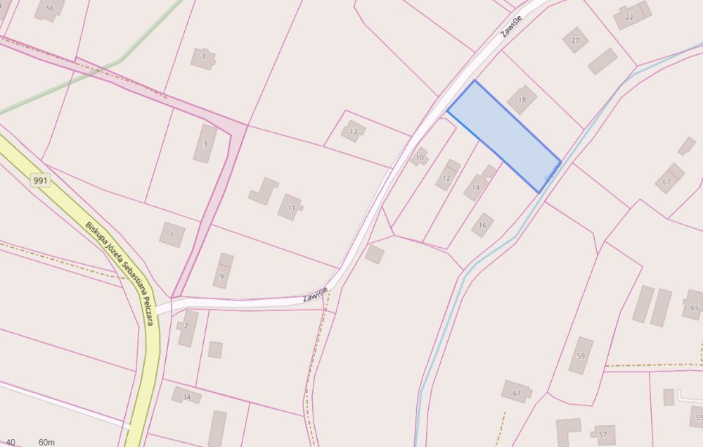 Działka budowlana Korczyna, ul. Zawiśle. Zdjęcie 2