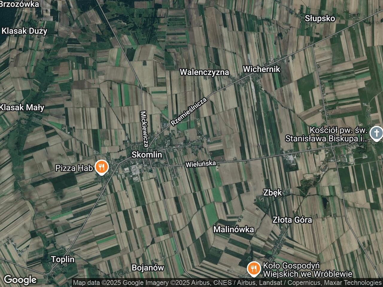 Działka siedliskowa Skomlin, ul. Kusocińskiego