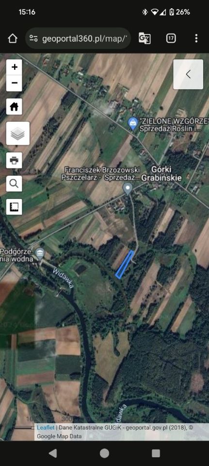 Działka leśna Górki Grabińskie. Zdjęcie 3