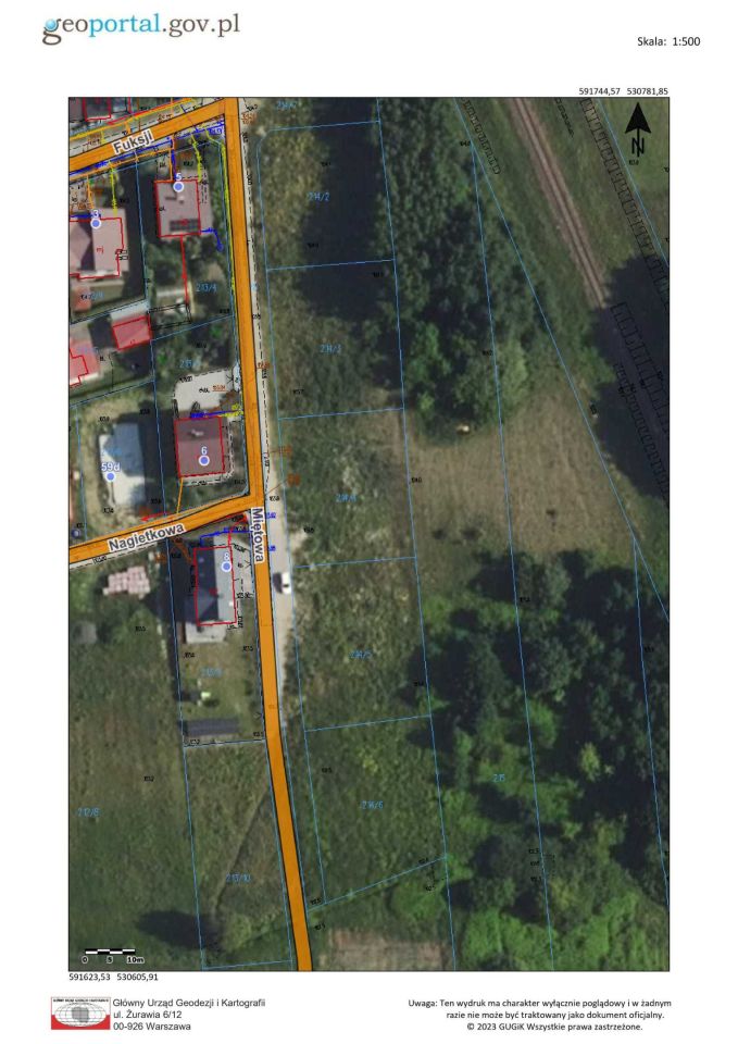 Działka budowlana Płońsk, ul. Miętowa