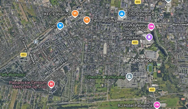 Mieszkanie 2-pokojowe Pabianice Centrum, ul. Orla