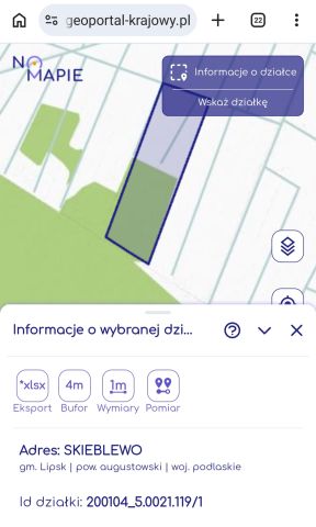Działka rolna Skieblewo. Zdjęcie 1