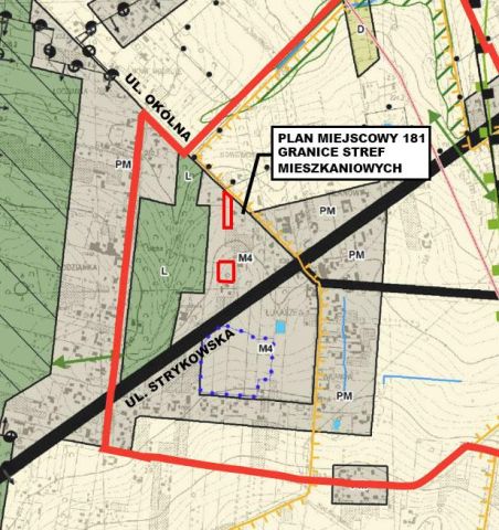 Działka budowlana Łódź Łodzianka, ul. Okólna. Zdjęcie 4