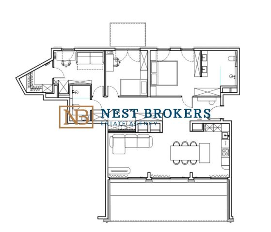 Mieszkanie 4-pokojowe Kraków Grzegórzki, ul. Mogilska. Zdjęcie 24