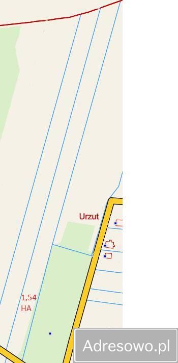 Działka budowlana Urzut