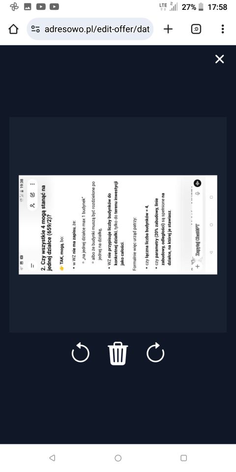 Działka budowlana Lutogniew, ul. Polna. Zdjęcie 1