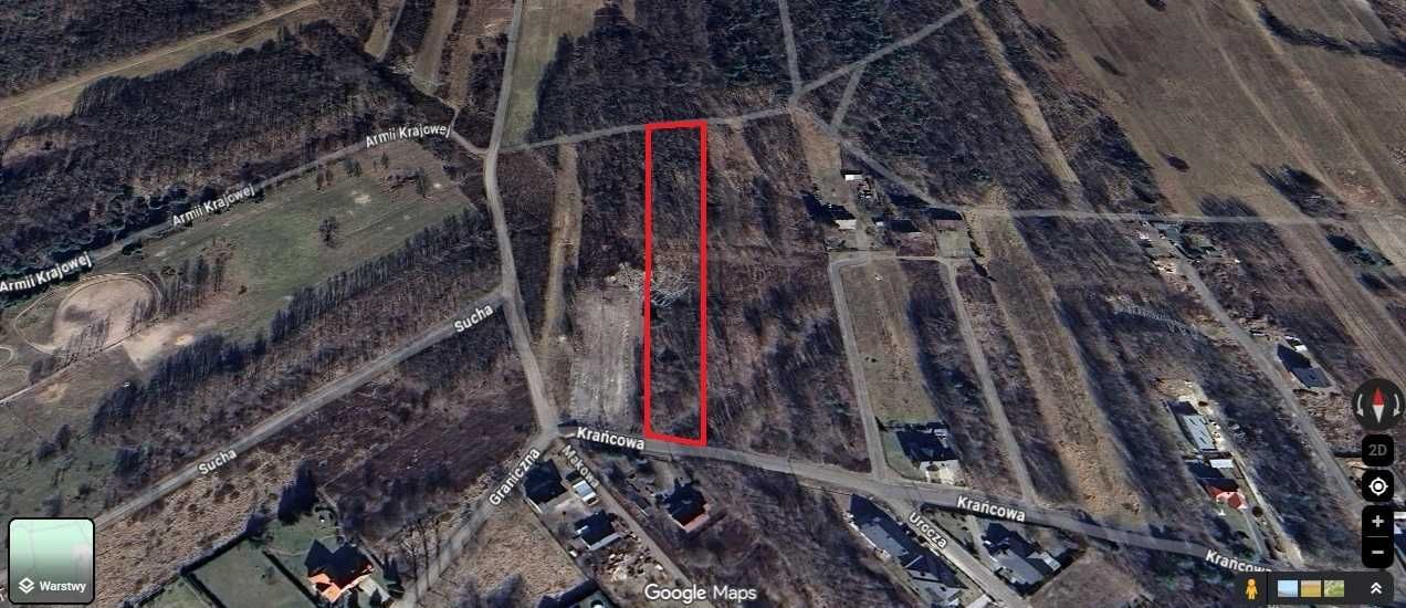 Działka budowlana Lipinki, ul. Krańcowa. Zdjęcie 4