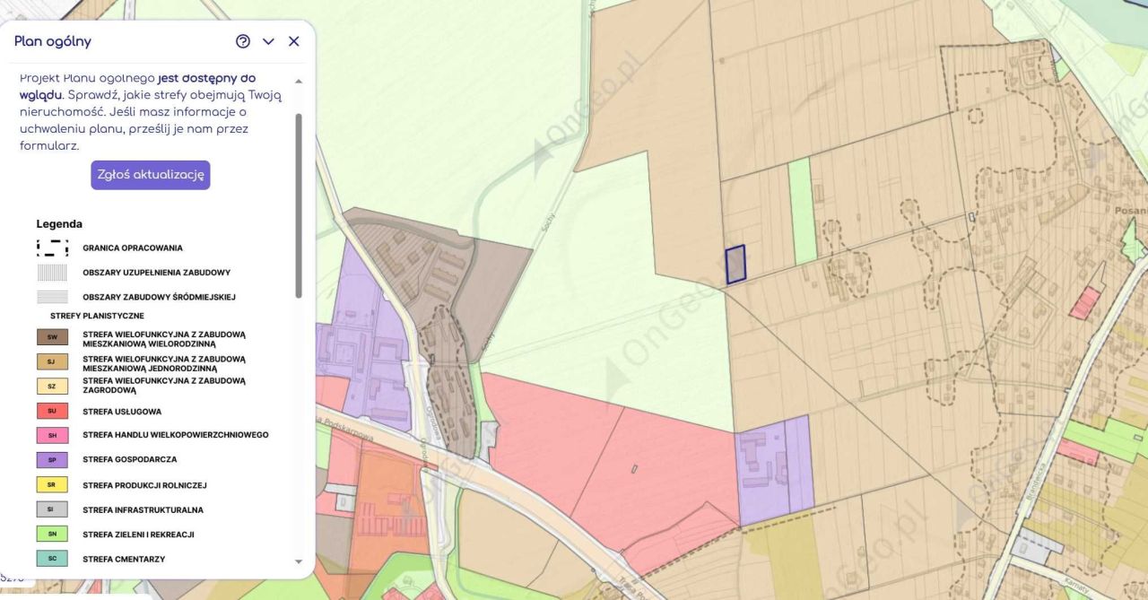 Działka budowlana Stalowa Wola Charzewice. Zdjęcie 5
