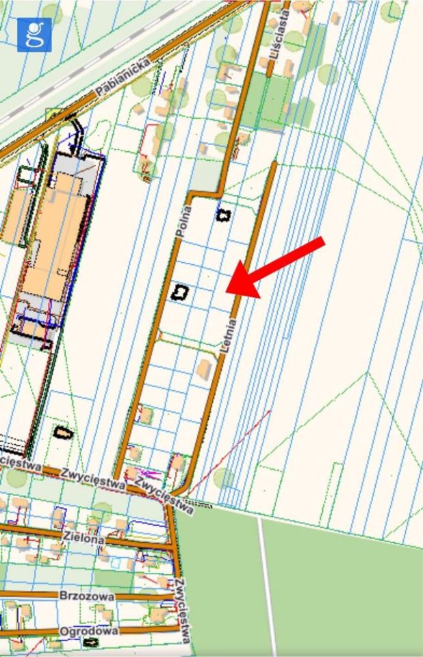 Działka budowlana Chechło Pierwsze