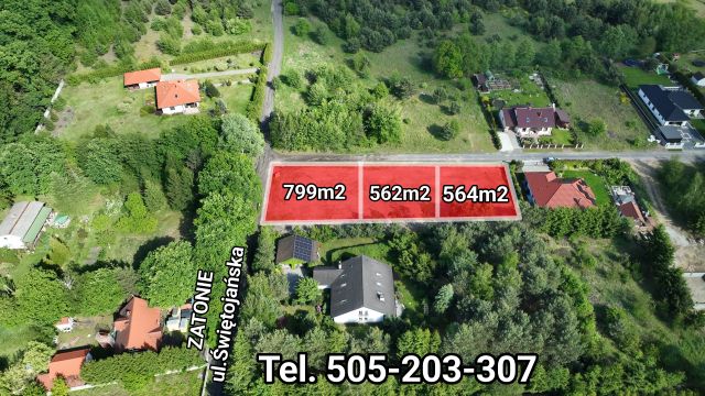 Działka budowlana Zielona Góra Zatonie, ul. Zatonie-Świętojańska. Zdjęcie 24