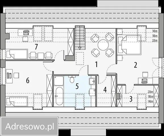dom wolnostojący, 5 pokoi Pęgów. Zdjęcie 10