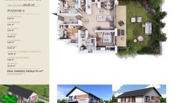 Mieszkanie 4-pokojowe Wola Kopcowa, ul. Dębowa