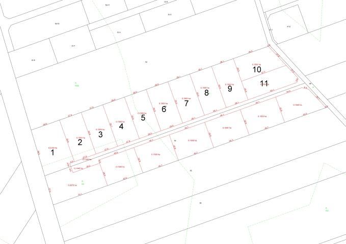 Działka budowlana Zosin, ul. Chabrowa. Zdjęcie 1