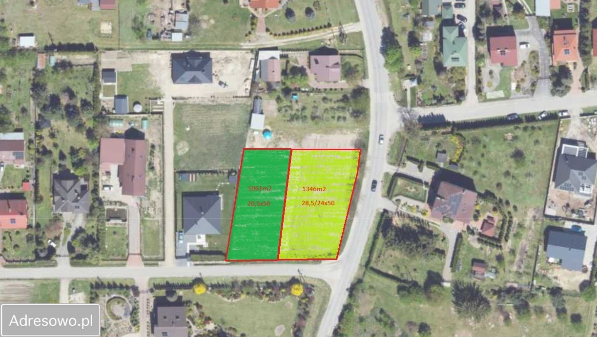 Działka budowlana Wyżnianka-Kolonia. Zdjęcie 2