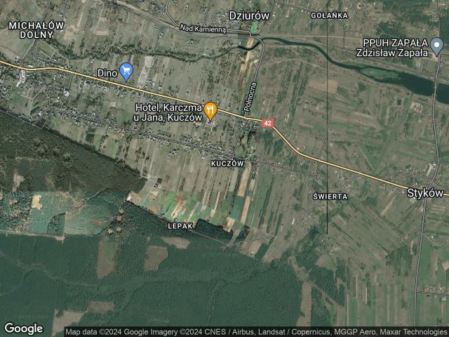Działka rolna Kuczów, ul. Kanałowa. Zdjęcie 1