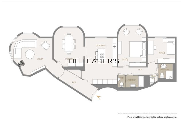 Mieszkanie 4-pokojowe Warszawa Śródmieście. Zdjęcie 5