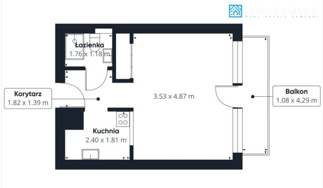 Mieszkanie 1-pokojowe Katowice Koszutka, ul. Katowicka. Zdjęcie 20