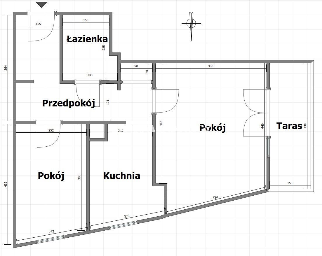 Mieszkanie 2-pokojowe Kraków Prądnik Czerwony, ul. Ernesta Cieślewskiego. Zdjęcie 24