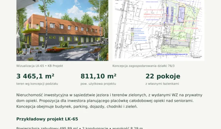 Działka budowlana Wapnica, WAPNICA