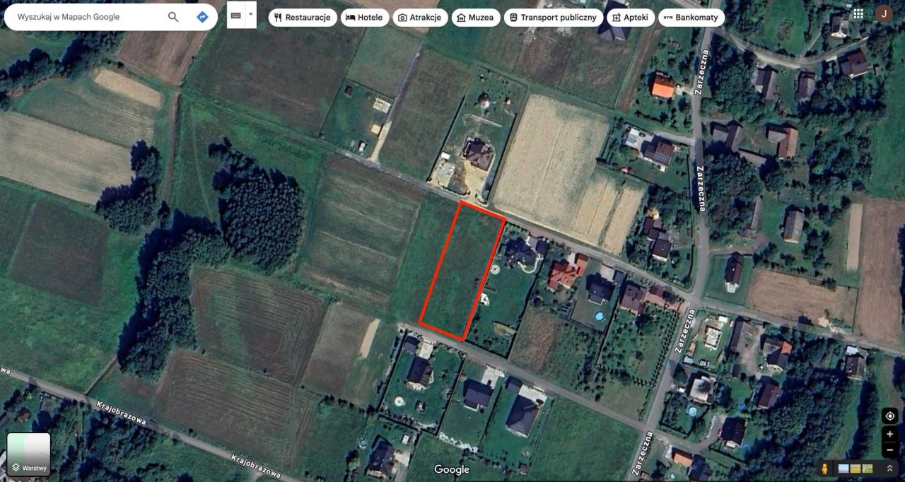 Działka budowlana Roczyny, ul. Zarzeczna. Zdjęcie 3