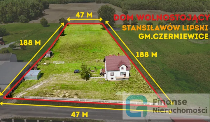 dom wolnostojący, 5 pokoi Stanisławów Lipski