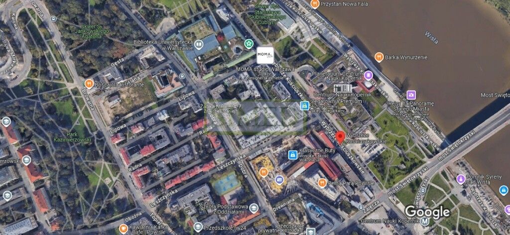 Mieszkanie 2-pokojowe Warszawa Powiśle, ul. Wybrzeże Kościuszkowskie. Zdjęcie 9