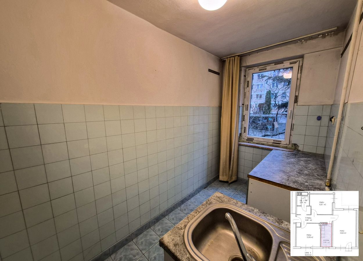 Mieszkanie 3-pokojowe Warszawa Żoliborz, ul. Władysława Broniewskiego. Zdjęcie 2