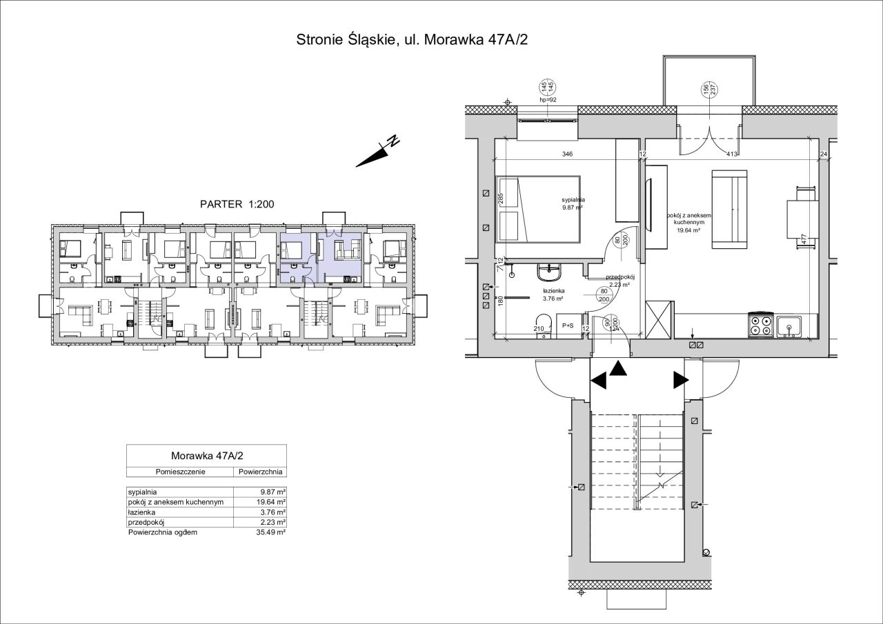 Mieszkanie 2-pokojowe Stronie Śląskie, ul. Morawka. Zdjęcie 4