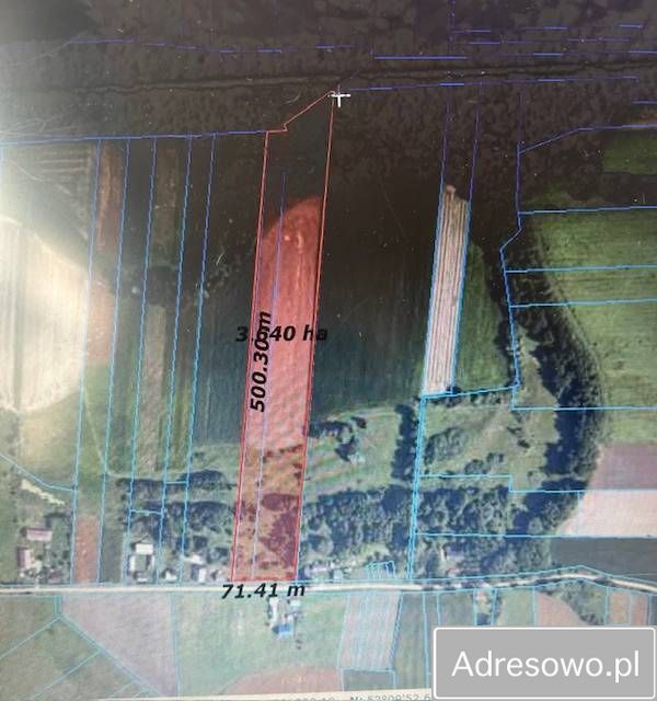 Działka rolna Zaczopki kolonia