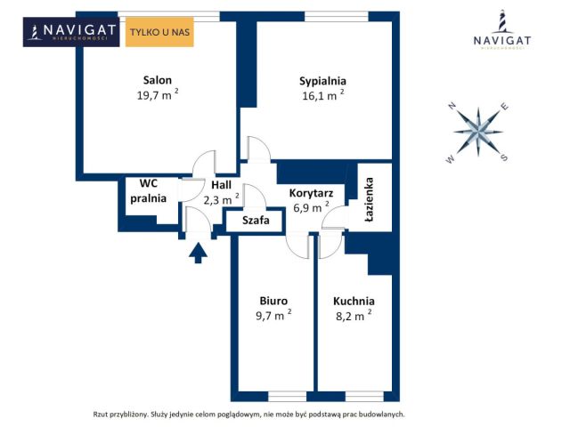 Mieszkanie 3-pokojowe Gdynia Śródmieście, ul. Władysława IV. Zdjęcie 21