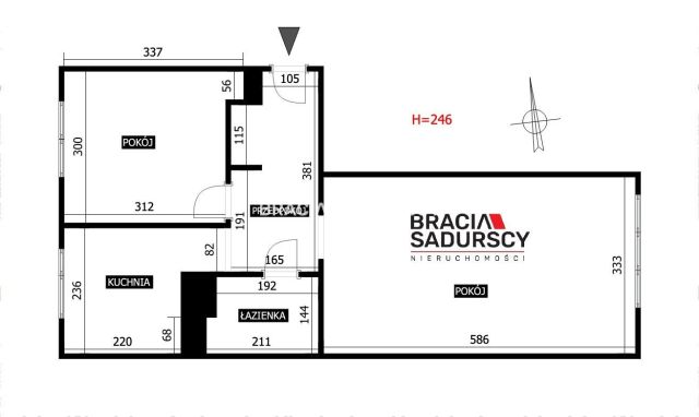Mieszkanie 2-pokojowe Kraków Bieńczyce, os. Wysokie. Zdjęcie 29