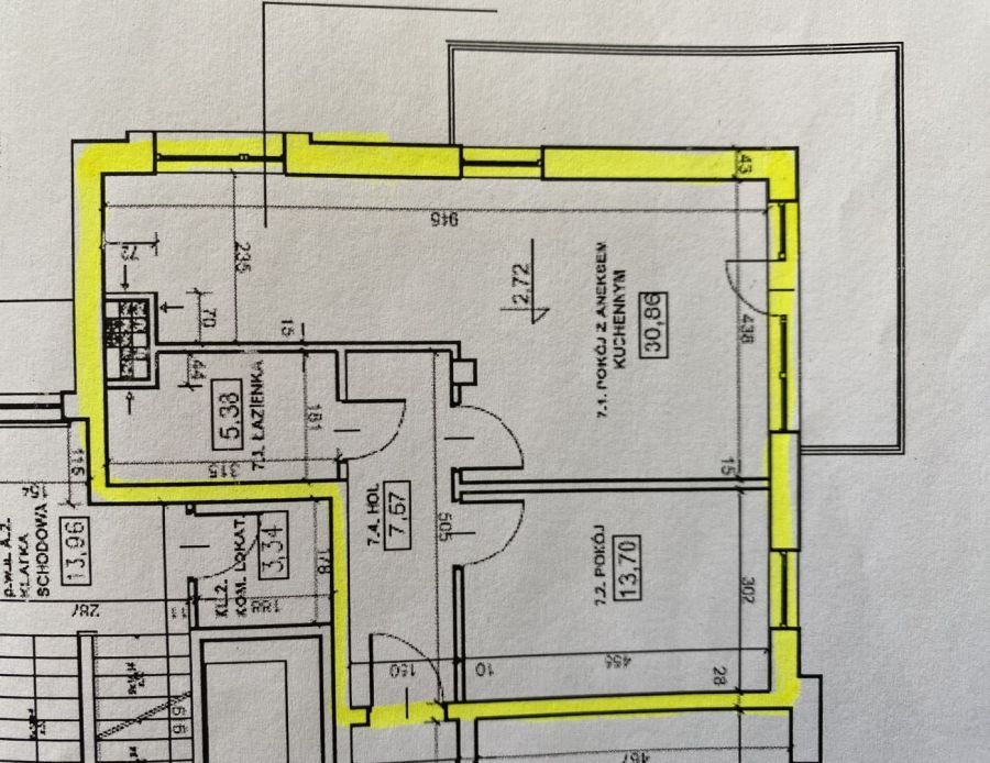 Mieszkanie 2-pokojowe Gdańsk Ujeścisko, ul. Mariana Kołodzieja. Zdjęcie 8