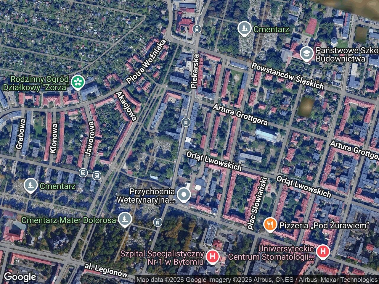 Nieruchomość komercyjna do wynajęcia bez pośredników
ul. Piekarska
Bytom